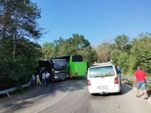 Пътят Златни пясъци - Кранево е блокиран