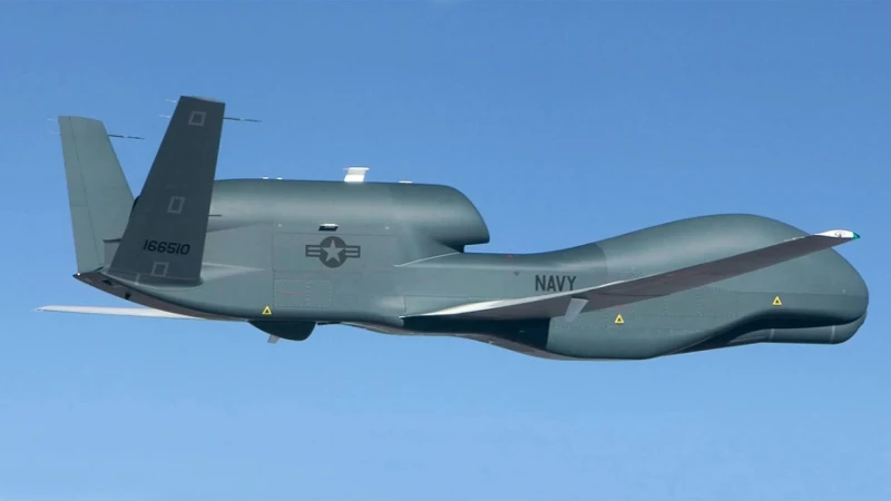 Американски разузнавателен дрон Global Hawk "може да е паднал" в Черно море