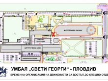 Променят временно достъпа до Спешното на УМБАЛ "Свети Георги" Пловдив