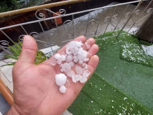 Още едно село пострада от страшна градушка
