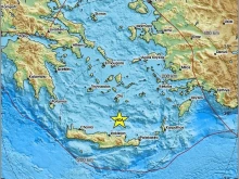 Земетресение отново разлюля гръцкия остров Крит