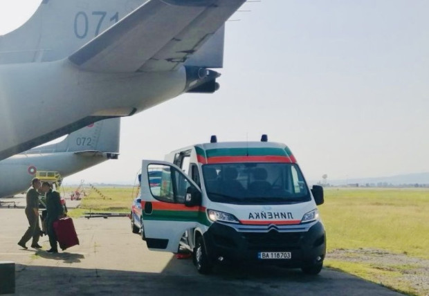 Военен самолет "Спартан" летя от София до Мюнхен, за да транспортира дете с кардиологично заболяване в критично състояние