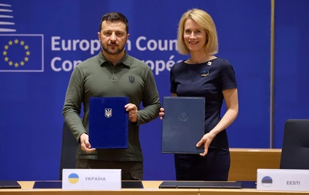 Украйна подписа гаранции за сигурност с Литва и Естония