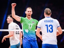 Словения е на полуфинал във Волейболната лига на нациите след драма
