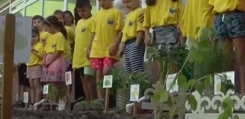 Опитни полета в детски градини възпитават най-малките на труд и любов към природата