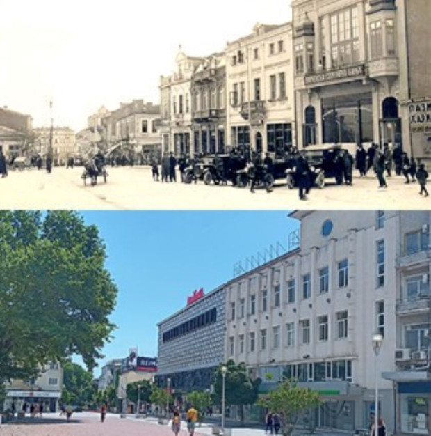 Вижте колко се е променило това място във Варна за 100 години