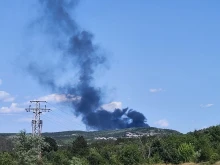 Запален боклукчийски камион е причината за пожара пътя Велико Търново - Шереметя
