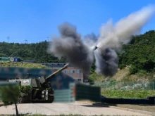 Южна Корея проведе артилерийски учения близо до границата със Северна Корея за първи път от шест години