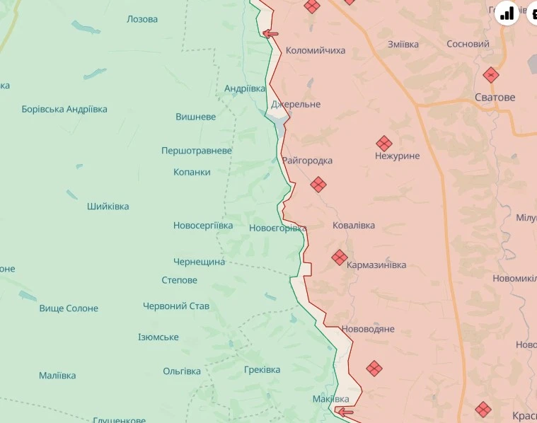 DeepState: Руснаците са напреднали към четири населени места в Източна Украйна