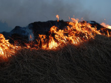 Над 50 пожара са регистрирани в Старозагорско през уикенда