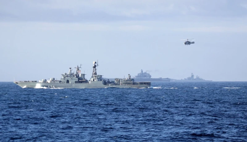Ударна групировка руски военни кораби пристигнаха във Венецуела