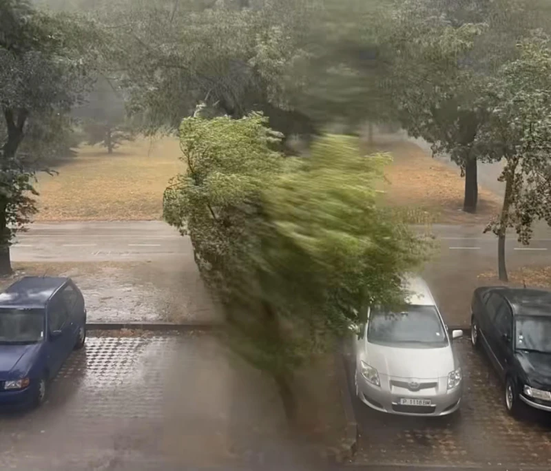 Ето каква е ситуацията след проливния дъжд в Русе