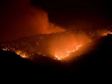 Мълнии отприщиха горски пожари на остров Тасос