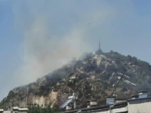 Загасиха пожара на Младежкия хълм в Пловдив