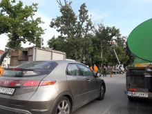 Голямо задръстване по булевард "Източен" в Пловдив