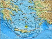 Ново земетресение от 3,8 по Рихтер разлюля Крит
