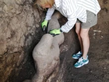 За пръв път! Археолози откриха цяла статуя в Хераклея Синтика