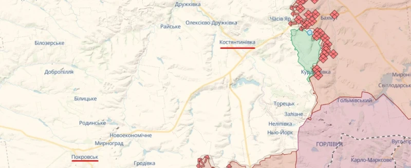 Руснаците ще отрежат един от основните пътища за снабдяване на ВСУ в Донбас ако превземат Торецк