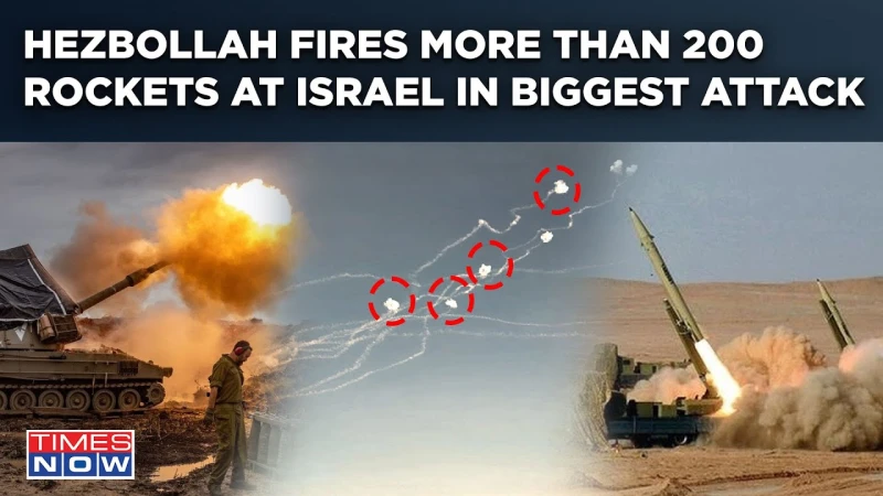 "Хизбула" обстреля военни бази в Израел с 200 ракети след убийството на командир