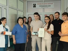 Студенти дариха портативен ехограф
