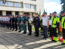 Зам.-председателят на Районен съд - Русе отдаде почит на полицаите по страната