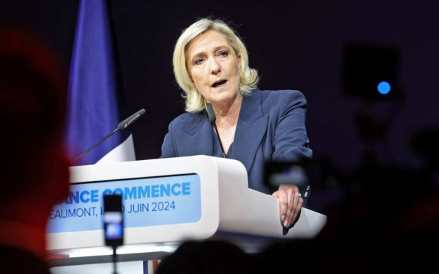 Крайнодясната френска партия Национален сбор няма да получи абсолютно мнозинство
