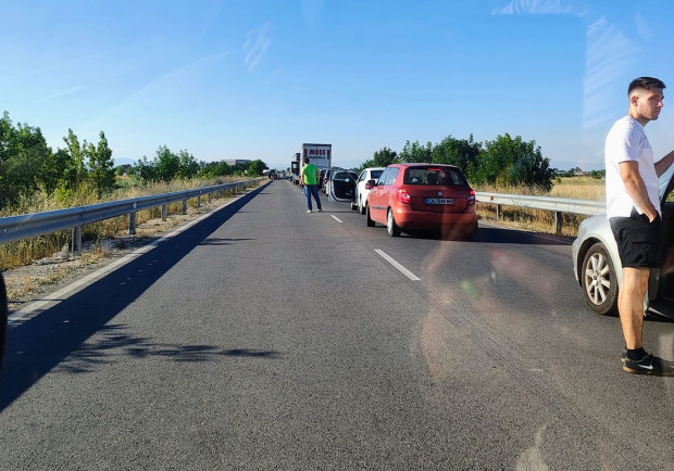 TD Катастрофа е станала на Околовръстния път на Пловдив Блъснали