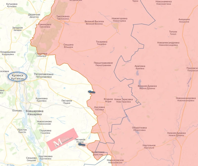На Купянско направление назрява "криза, подобна на тази при руския пробив в Очеретино"