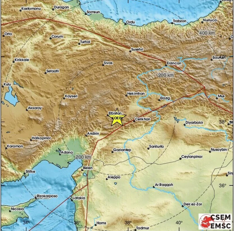 Земетресение от 3,5 по Рихтер разлюля Централна Турция