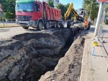 Започна фрезоване на асфалта по бул. "Васил Априлов"