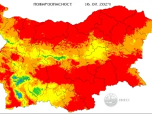 Висока степен на опасност от пожари в цялата страна!