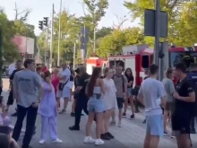 Евакуираха всички от мол "Марково тепе", дойде и пожарна!