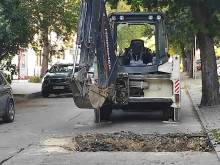 ВиК авария затвори улица в Пловдив