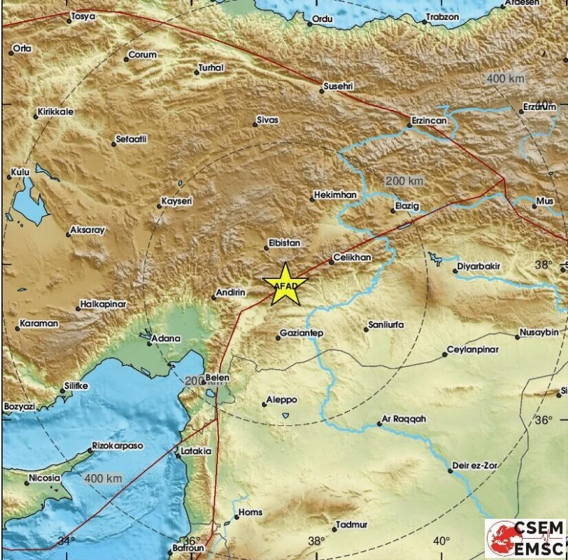 Плитко земетресение от 3,3 по Рихтер разтърси Централна Турция