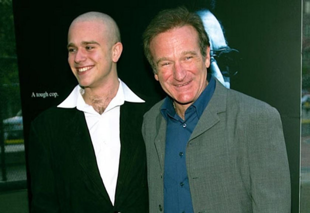 Robin Williams’ son with an emotional message for the nice actor