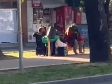 Притеснителна гледка в центъра на Пловдив