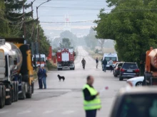 Очевидци разказват за взрива в складовете: Видях гъба бежов облак