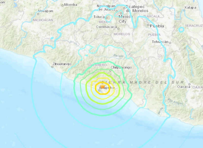 Земетресение от 5,4 по Рихтер разтърси Акапулко