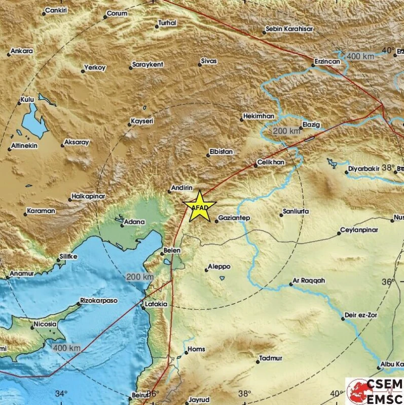 Две плитки земетресения разтърсиха Централна Турция в рамките на минути