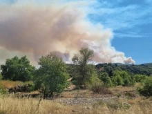 Военните се включват в гасенето на пожара край Струмяни