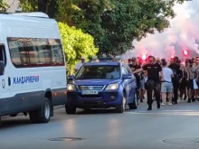 Арестуваха футболен фен, наранил полицай преди пловдивското дерби