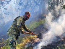 И днес военнослужещи гасят пожари в областите Благоевград и Пловдив