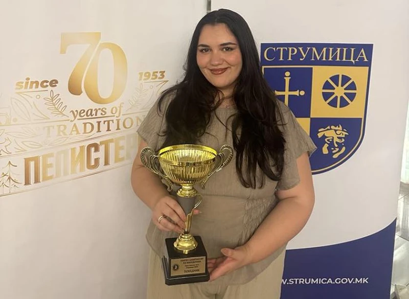 Пловдивчанката Виктория Радева отново стана шампион на Северна Македония