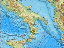 Земетресение от 3,3 по Рихтер разлюля Южна Италия