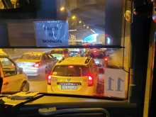 Голямо задръстване в центъра на Пловдив