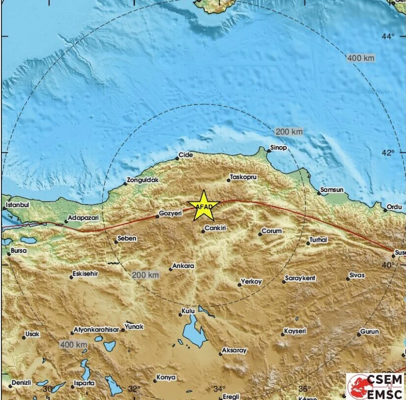 Плитък трус от 3,2 по Рихтер разтърси Централна Турция