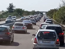 Адско задръстване на АМ "Тракия"!