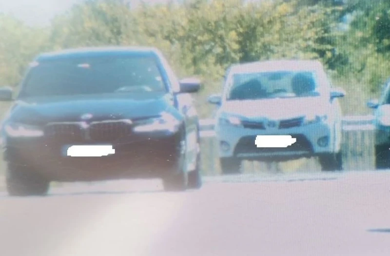 БМВ е засечено да се движи с 210 км/ч на пътя Пловдив - Пазарджик