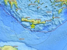 Земетресение от 3,8 по Рихтер удари остров Крит