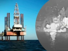 ВМС и ГРУ удариха руска газова платформа в Черно море